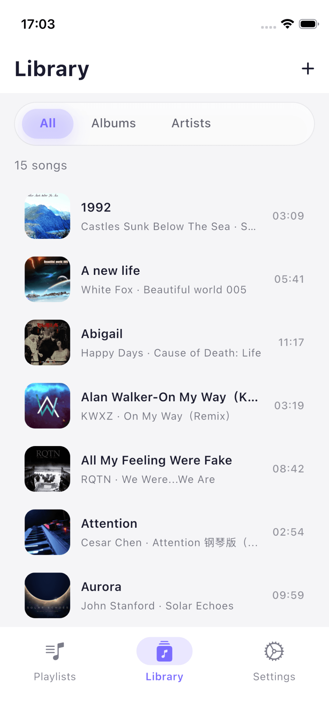 APlayer screenshot 2